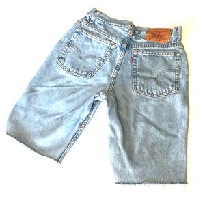 Vintage Levi’s Jeans Cut Off Bermuda Shorts